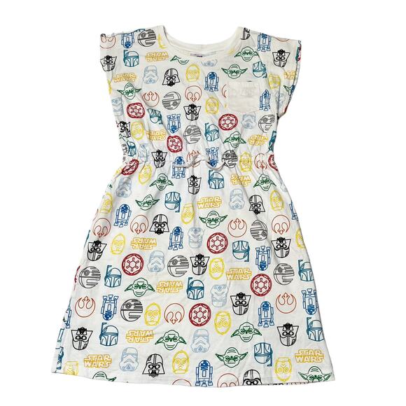Hanna Andersson Star Wars Print Dress Size 10 - Picture 1 of 7